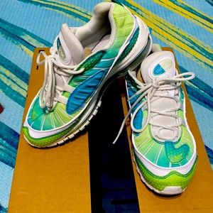 Women's Nike Air Max 98 BUBBLE PACK AQUA BLUE GREEN WHITE CI7379-300 Running